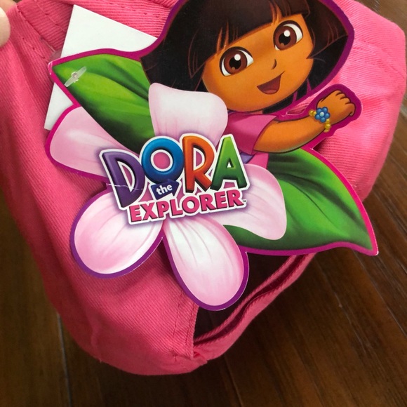 Dora The Explorer SnapBack Hat Pink OS - Picture 2 of 5
